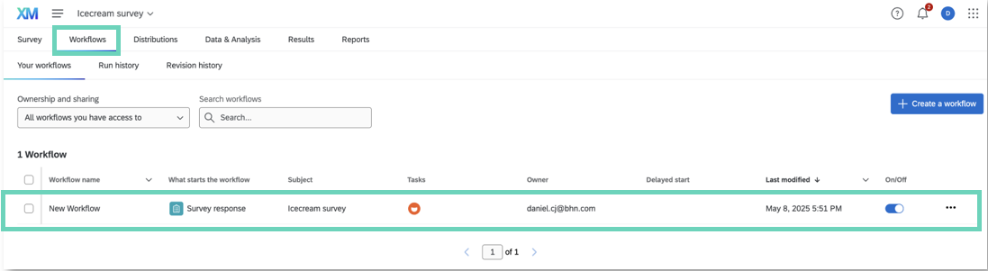Update your Qualtrics task with Tango