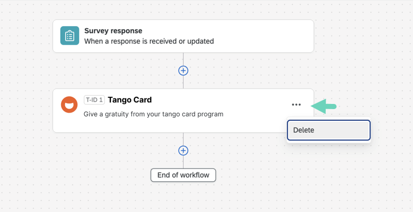 Update your Qualtrics task with Tango